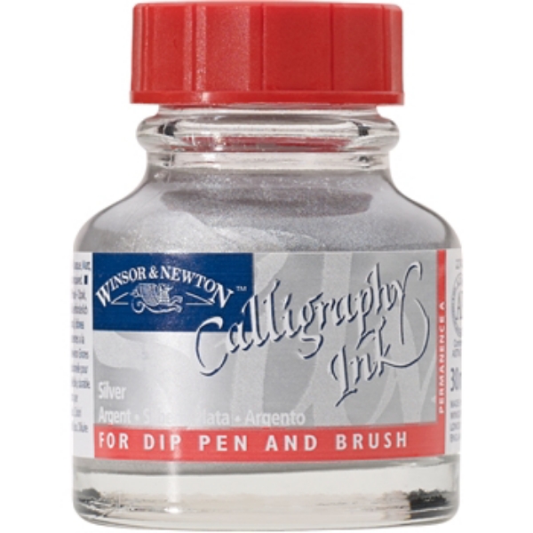 Picture of WN Calligraphy Ink 30ml Silver SR2