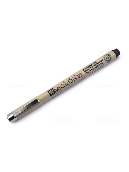 Picture of Sakura Pigma Micron Pen - 03 (Sepia)