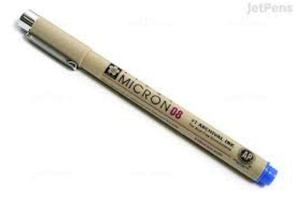 Picture of Sakura Pigma Micron Pen - 08 (Blue)