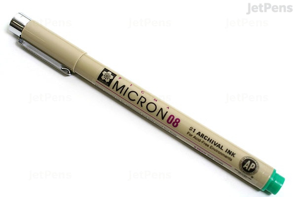 Picture of Sakura Pigma Micron Pen - 08 (Green)