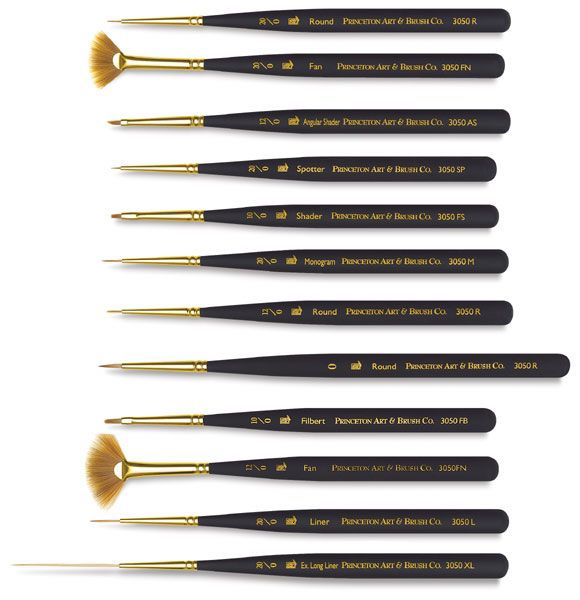 Picture of Princeton Mini-Detailer Brush - 3050 (Set of 12)