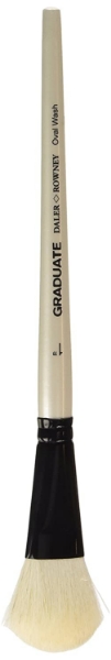 Picture of Daler Rowney Graduate Goat Oval Wash Brush - No.1
