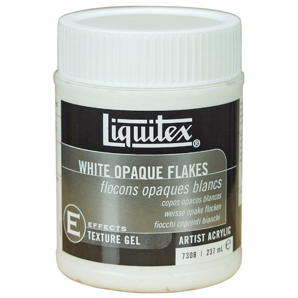 Picture of Liquitex White Opaque Flakes - 237ml