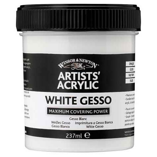 Picture of Winsor & Newton Acrylic Gesso - 225ml