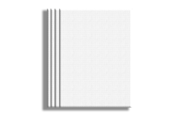 Picture of Monalisa White Canvas Board 4x6 inch Set of 4