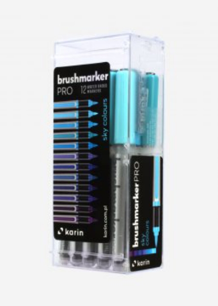 Picture of Karin Brushmarker PRO Sky Colours Set of 12