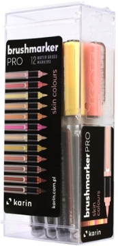 Picture of Karin Brushmarker PRO Skin Colours Set of 12