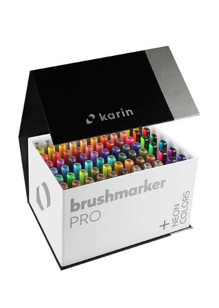 Picture of Karin Brushmarker PRO Mega Box Set of 72 Colours
