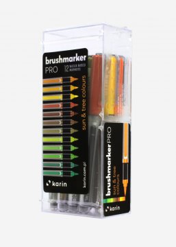 Picture of Karin Brushmarker PRO Sun & Tree Colours Set of 12