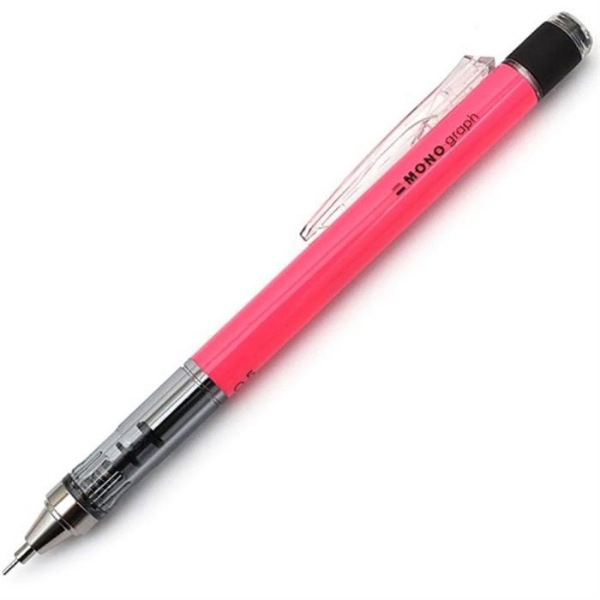 Picture of Tombow Mono Graph Mechanical Pencil 0.7mm - Ne.Pink