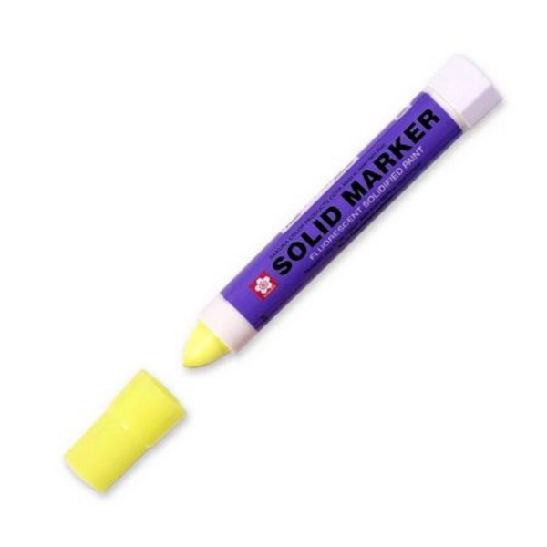 Picture of Sakura Solid Marker Pen - Yellow