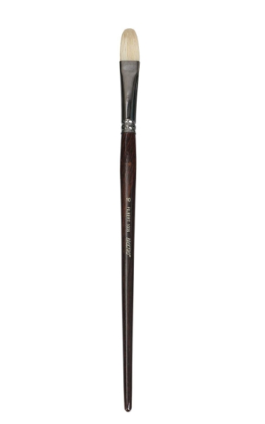 Picture of Brustro SR-1008 White Bristle Flibert Brush No.10