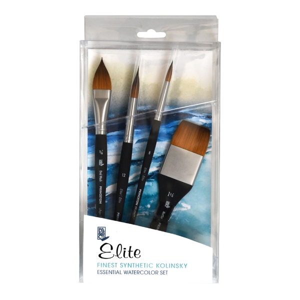 Picture of Princeton Aqua Elite Finest Synthetic Pro Set of 4  - Size 4850B