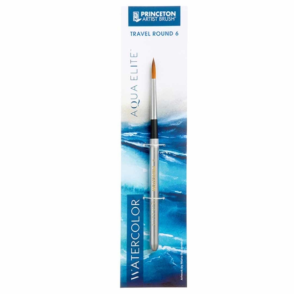 Picture of Princeton Aqua Elite Travel Round Brush - 4850TR (Size 6)