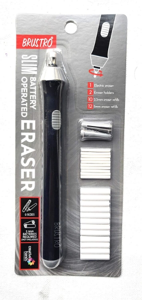 Picture of Brustro Slim Battery Operated Eraser