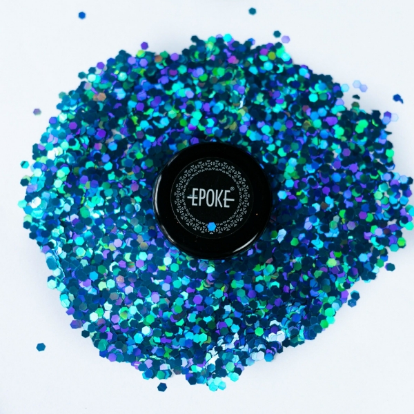 Picture of Epoke Glitter Series Blue Holo Chunky 15g