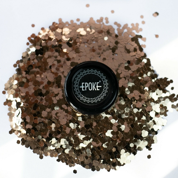 Picture of EPOKE Glitter Series Dull Gold Chunky