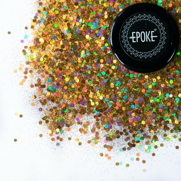 Picture of Epoke Glitter Series Gold Holo Mix 15g