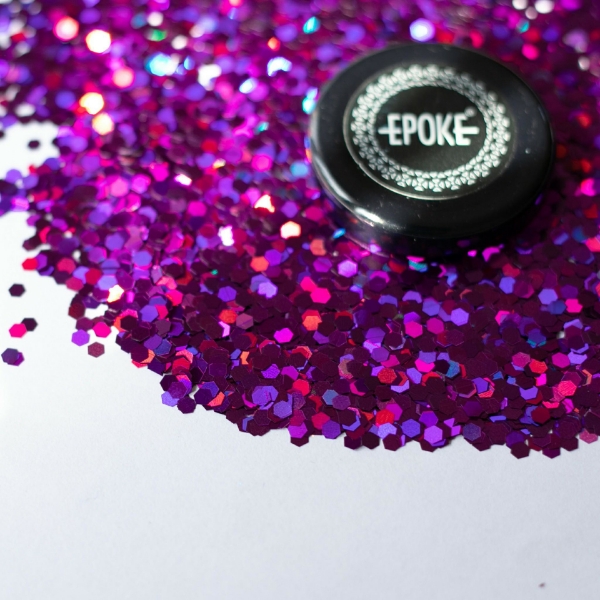 Picture of Epoke Glitter Series Magenta Holo Chunky 15g