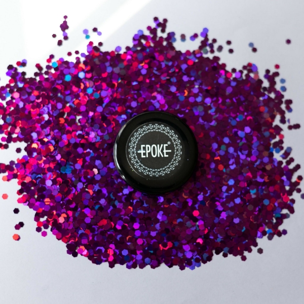 Picture of Epoke Glitter Series Magenta Holo Chunky 15g