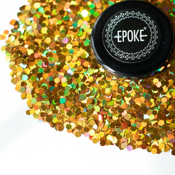 Picture of Epoke Glitter Series Gold Holo Chunky 15g