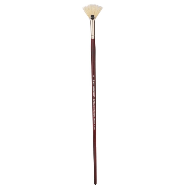 Picture of Art Essentials Supremo White Fan Brush 140FAN Size 4