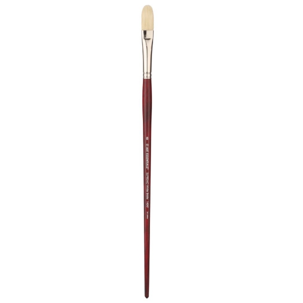 Picture of Art Essentials Supremo White Filbert Brush 140KF Size 8