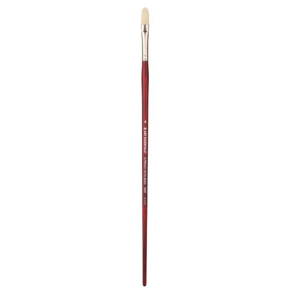 Picture of Art Essentials Supremo White Filbert Brush 140KF Size 4