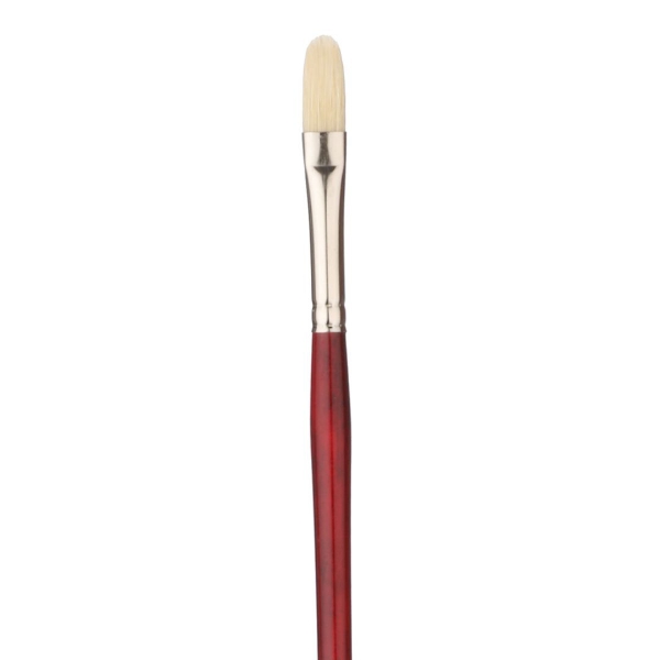 Picture of Art Essentials Supremo White Filbert Brush 140KF Size 4