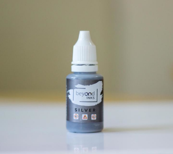 Picture of Beyond Alcohol Ink Metallic Silver 20Ml