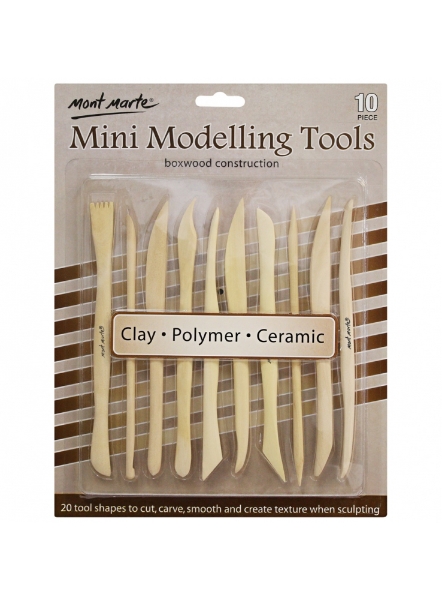 Picture of Mont Marte Mini Modelling Tools Set - 10 Pieces