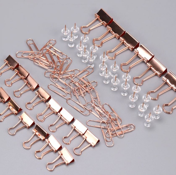 Picture of Oddpod Rose Gold Office Stationery Essentials Kit