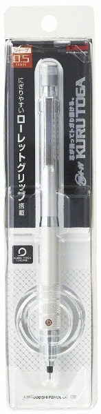 Picture of Uni Kuru Toga Roulette Lead Rotation Mechanical Pencil - Silver Body - 0.5mm