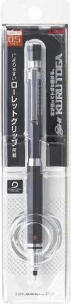 Picture of Uni Kuru Toga Roulette Model Mechanical Pencil 0.5 mm - Gun Metallic