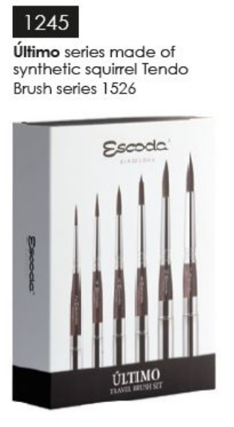 Picture of Escoda Ultimo 6 Travel Brush Set Series 1245