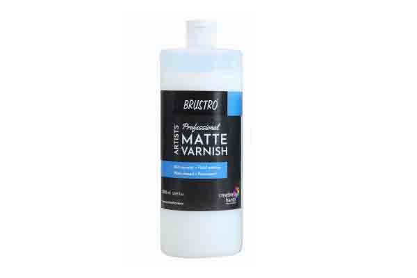 Picture of Brustro Professional Artists Matte Varnish 1000ML