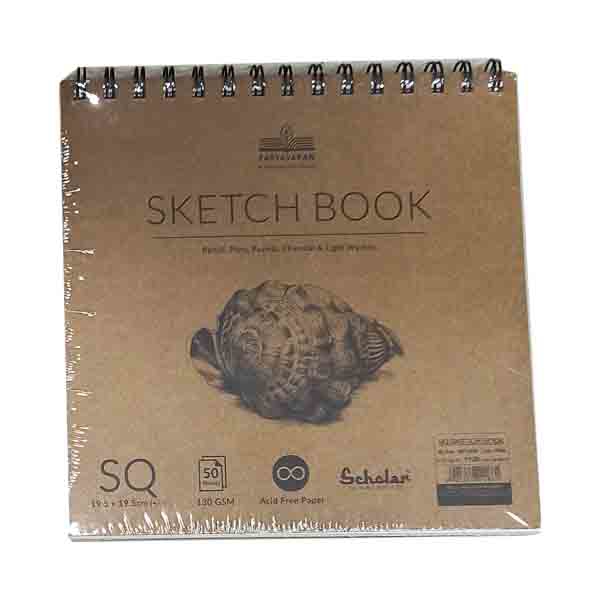 Picture of Scholar Paryavaran Sketch Book SQ 130gsm - 50shts
