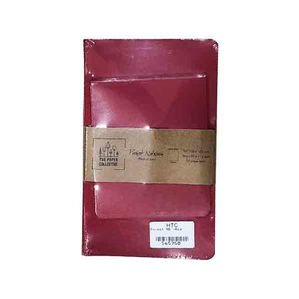 Picture of The Paper Collective Pocket Book Pack of Two - Red