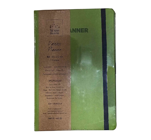 Picture of The Paper Collective Dateless Planner A5 - 90g IKAT