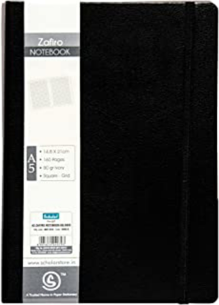 Picture of Scholar Zafiro Square Note Book A5 160 Pgs