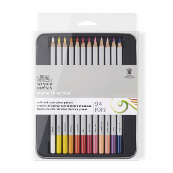 Picture of Winsor & Newton Studio Collection Colour Pencils 24 Set