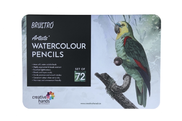 Picture of Brustro Artist Watercolor Pencils Set of 72