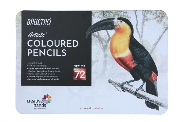 Picture of Brustro Artist Coloured Pencils Set of 72