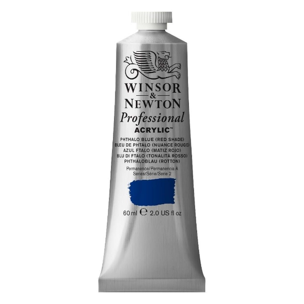 Picture of Winsor & Newton Professional Acrylic Colour 60ml - Phthalo Blue Red Shade (S-2)