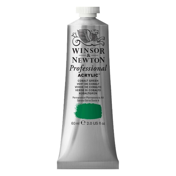 Picture of Winsor & Newton Professional Acrylic Colour 60ml - Cobalt Green (S-4)