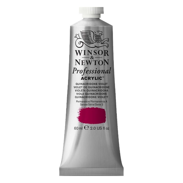 Picture of Winsor & Newton Professional Acrylic Colour 60ml - Quinacridone Violet (S-3)