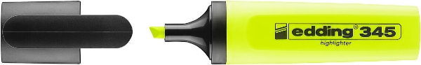 Picture of Edding 345 Highlighter Text Marker-Neon Yellow