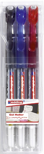 Picture of Edding Gel Roller Pen Set of 3(4-2185-3099)