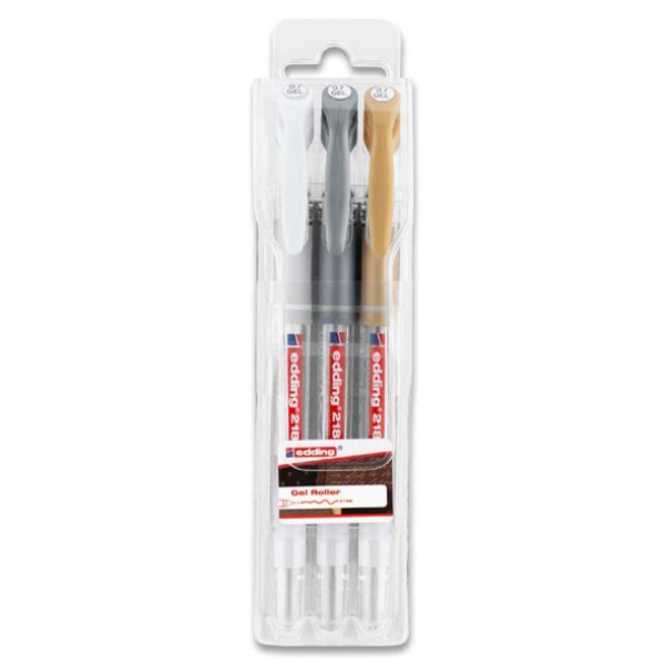Picture of Edding Gel Roller Pen Set of 3(4-2185-3)
