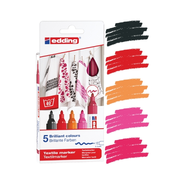 Edding Porcelain BrushPen of 4-4500-5999